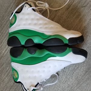 Jordan Nike 13 Retro Lucky Green shoes